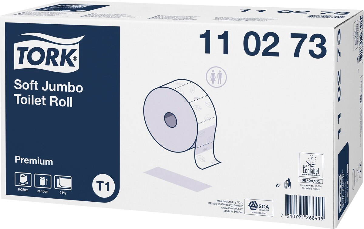 Tork Soft Jumbo Toiletpapier Premium - 110273