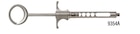 Aspiratiespuit auto-aspiratie standaard INOX - 9354A, per stuk