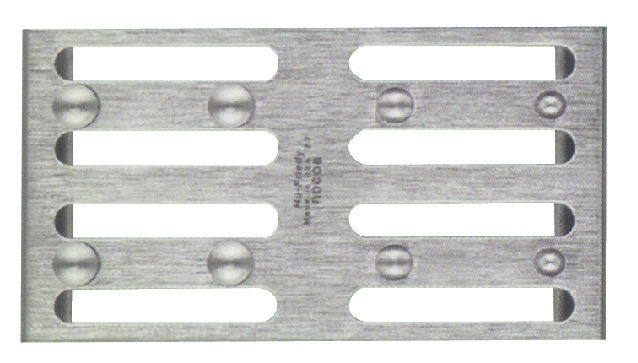 Cofferdamklem sterilisatietray - RDCOB