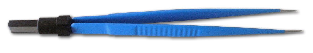Bi-Polaire pincetten voor Alsatom - Pincet recht, 16cm, tip 0,7mm