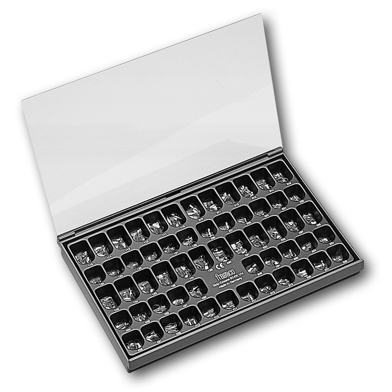 Stripkronen assortiment - Assortiment, 174 stuks.