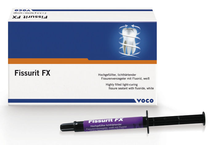 Fissurit FX - Wit, 2x 2,5 g en applicatietips type 40