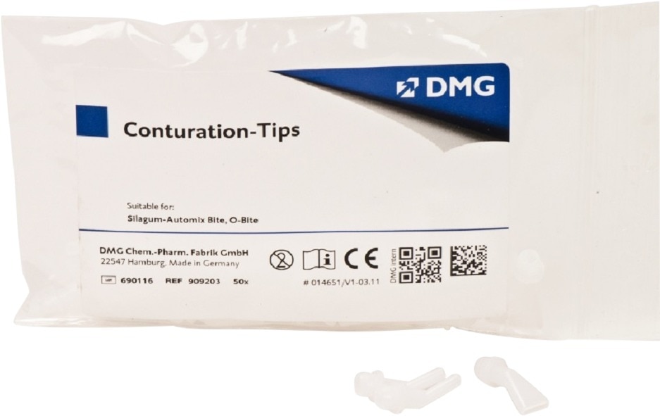 Conturation tips voor Silagum Bite - Verpakking, 50 stuks