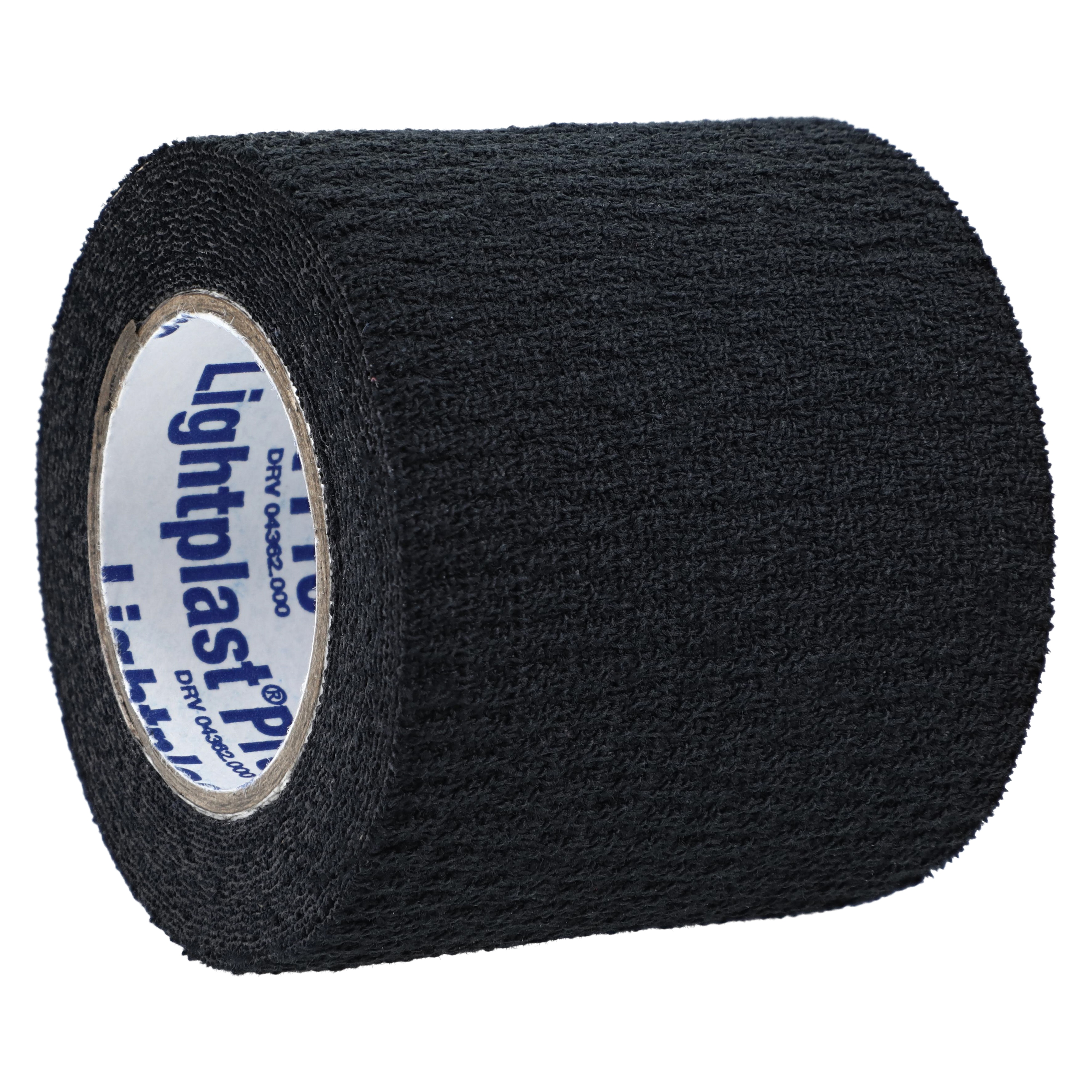 Lightplast Pro Tape Elastic 2"x5yd Black 24/Ca