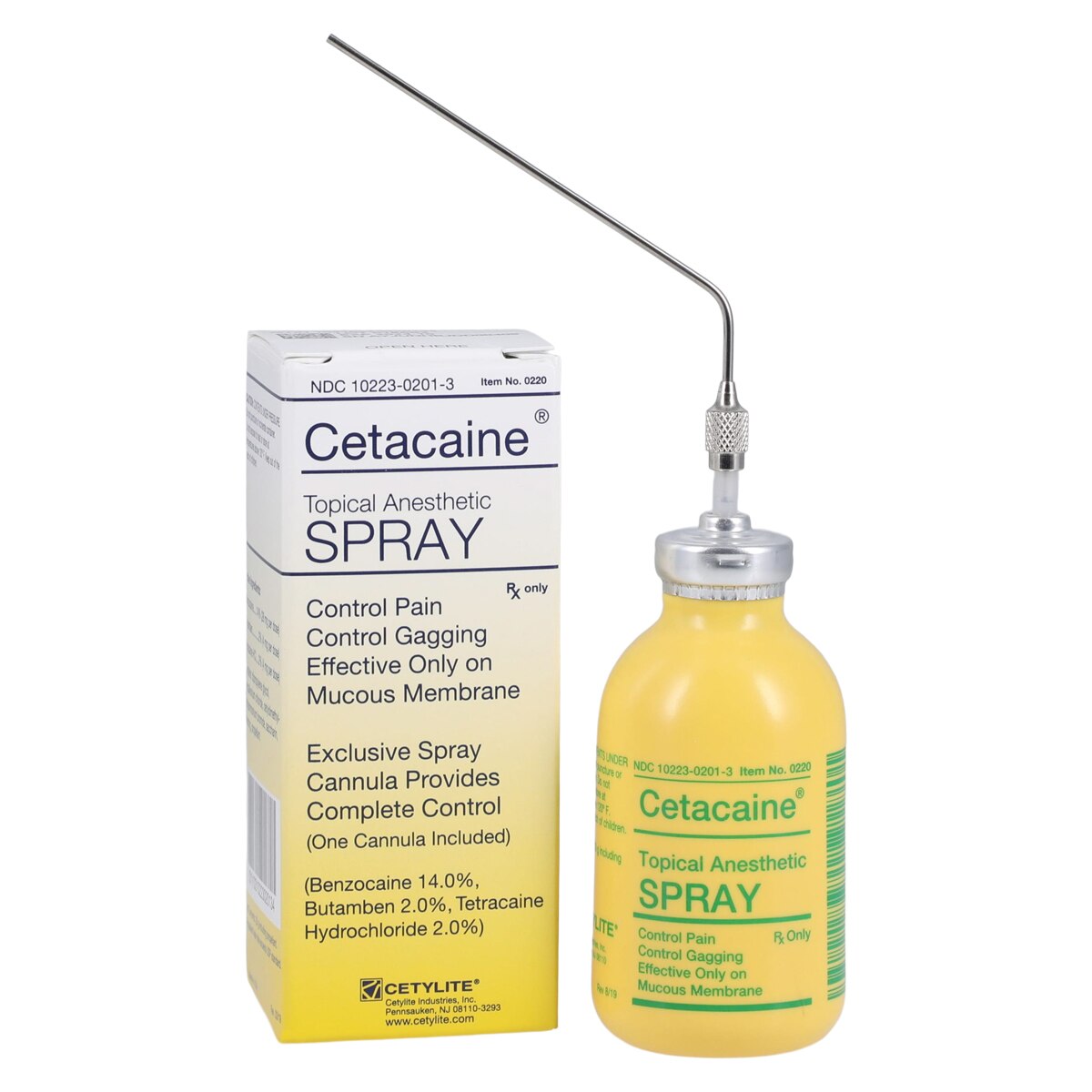 Cetacaine Anesthetic Spray Banana 20gm/Cn