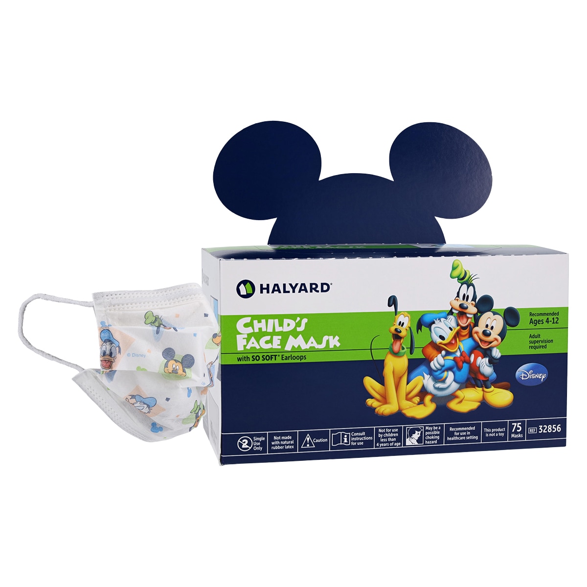 Mask Not ASTM Rated Disney Pediatric 75/Bx