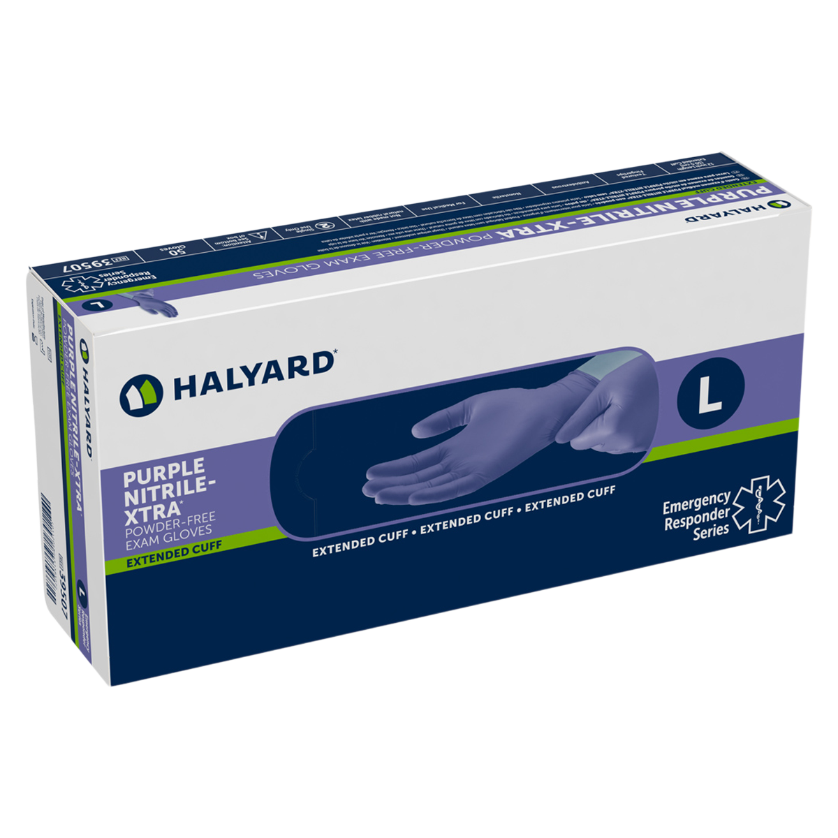 Purple Nitrile Nitrile Exam Gloves Small Purple Non-Sterile 50/Bx
