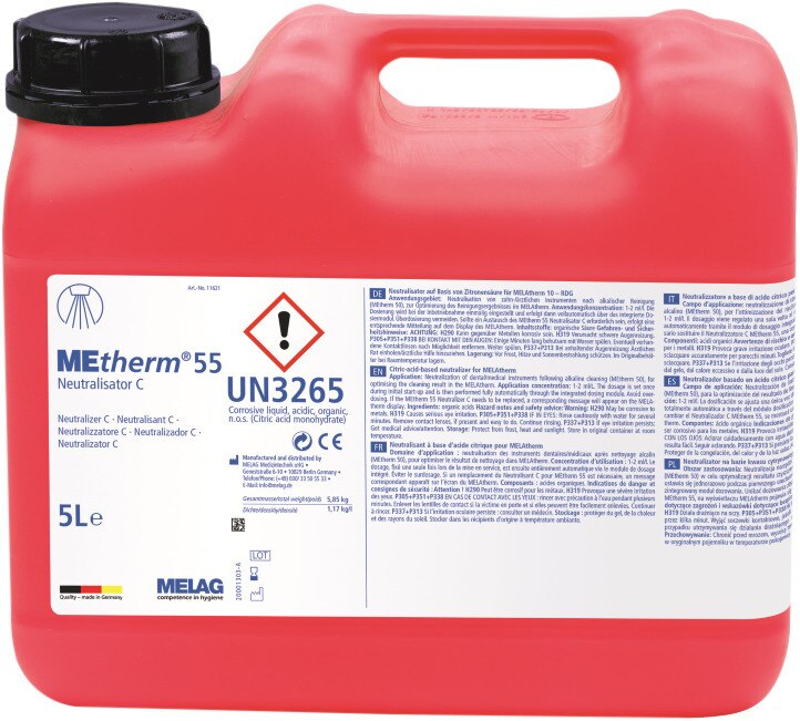 MEtherm 55 neutralisator C - REF. 11621 - Can, 5 liter