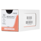 Monocryl Suture 5-0 18" Poliglecaprone 25 Monofilament P-3 Undyed 12/Bx