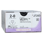 Vicryl Suture 2-0 8-18" Polyglactin 910 Braid CT-2 Violet Bx