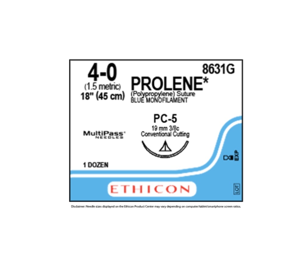 Prolene 8631G Suture - Henry Schein