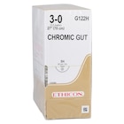 Suture 3-0 27" Chromic Gut Monofilament SH Brown 36/Bx