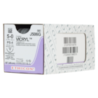 Vicryl Suture 5-0 18" Polyglactin 910 Braid PS-4 Undyed 12/Bx
