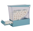 Cotton Roll Dispenser Deluxe Blue Ea