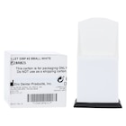 Cotton Pellet Dispenser White Ea