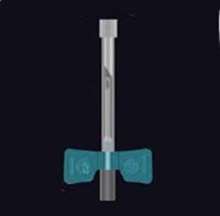 AV Fistula Needle Buttonhole Fixed Wing Twin Pack 14gx1" With SteriPick 250/Ca