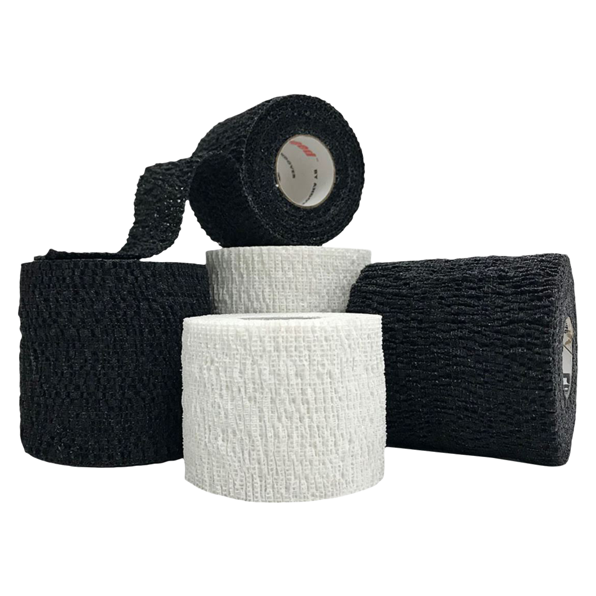 PowerSpeed Athletic Tape Elastic 2"x6yd Black Non-Sterile 24Rl/Ca