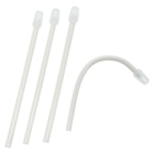 Total Comfort Hypoallergenic Aspirator White / Clear Tip 100/Bg