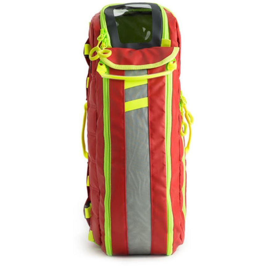G3 Tidal Volume Emergency Oxygen Bag 22x8x10" Red Zpr Ld Hndl/Pd Shldr Strp