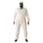 Michrochem Protective Coverall Micropor Breathable Laminate 2X Large White 25/Ca