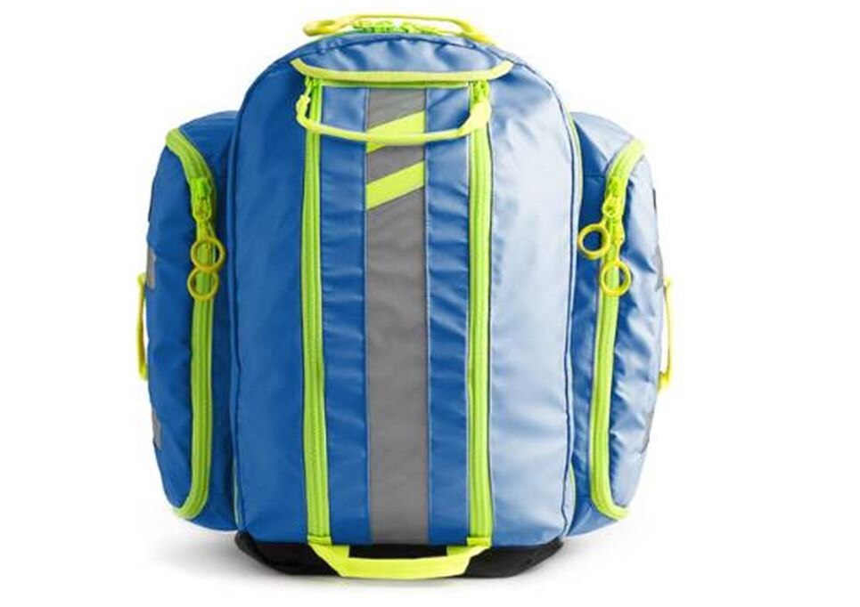 G3 Load-N-Go Medic Backpack 20x17x7" Blue QuickZip Zpr Fm Mld Shldr Strp