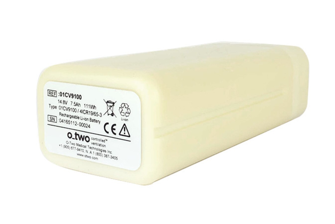 E Series Replacement Battery For Ventilator Ea