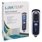 LinkTemp Non-Contact Infrared Thermometer Forehead Battery Operated Ea