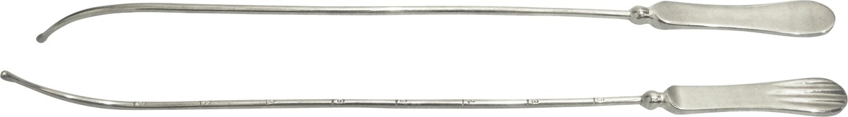 Uterussonde Simms - buigbaar 32cm