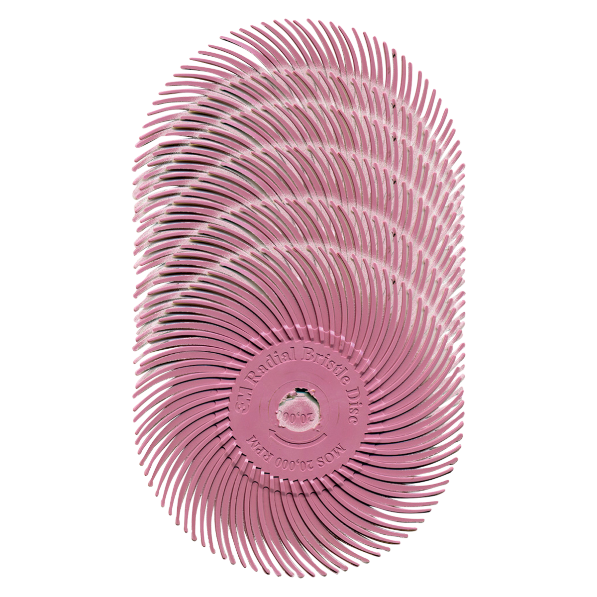 Scotch-Brite Polishing Bristle Discs 1,200 Grit 6/Pk