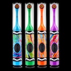 Crayola Battery Power Toothbrush 4/Bx