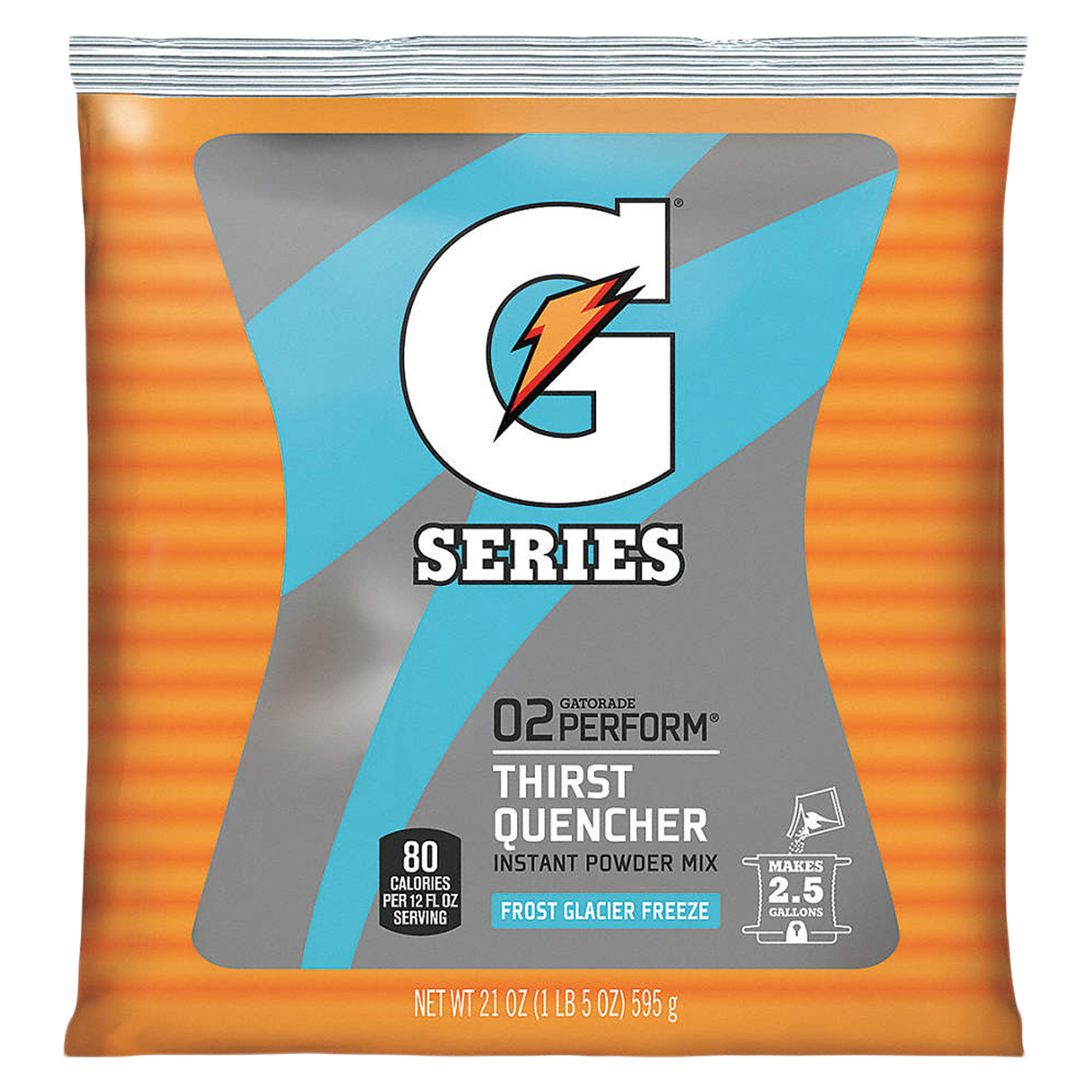Gatorade Sports Beverage Glacier Freeze 21oz Packet 32/Ca