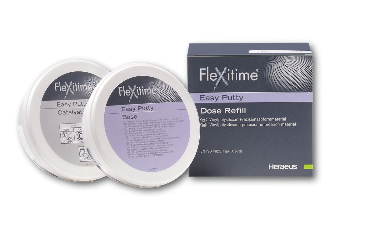 Flexitime - Easy Putty, bevat 300 ml basis en 300 ml katalysator