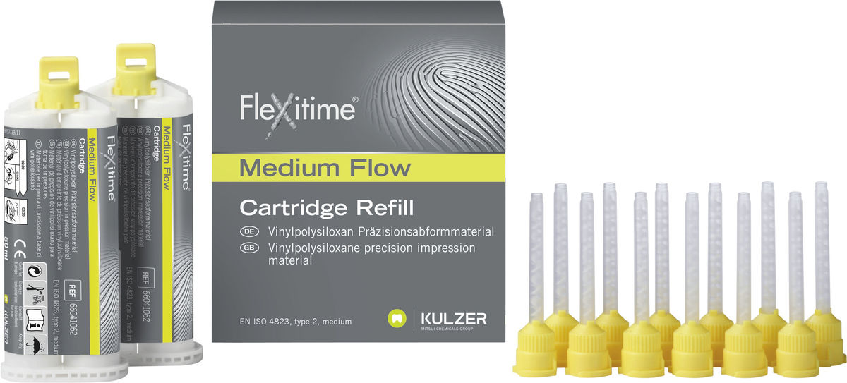 Flextime Medium flow - Verpakking, 2x 50ml