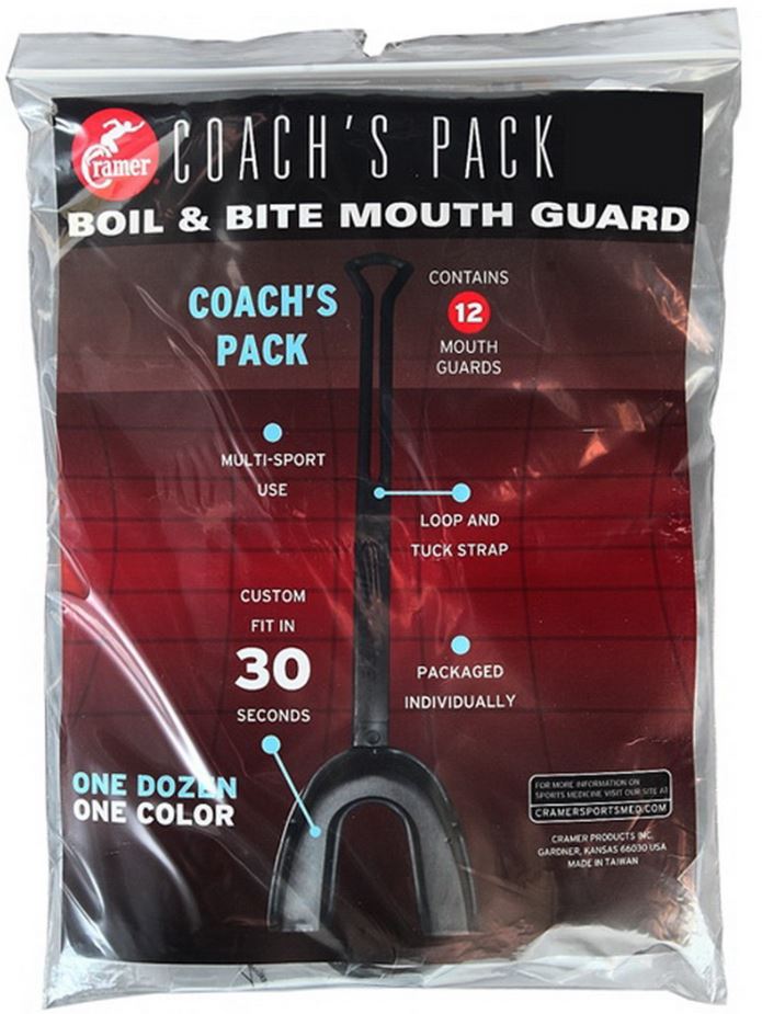 Coach's Pack Pack Mouthguard 12/Bg