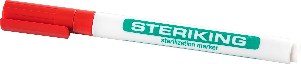 Steriking niet toxische sterilisatie marker - rood, per 10 stuks