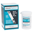 Assure Platinum Blood Glucose Test Strips 50 Count 50/Bt