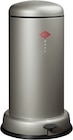 Baseboy pedaalemmer - inhoud 20 liter, zilver