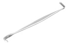 Wondhaak Senn Miller - 3-tands scherp, 17 cm