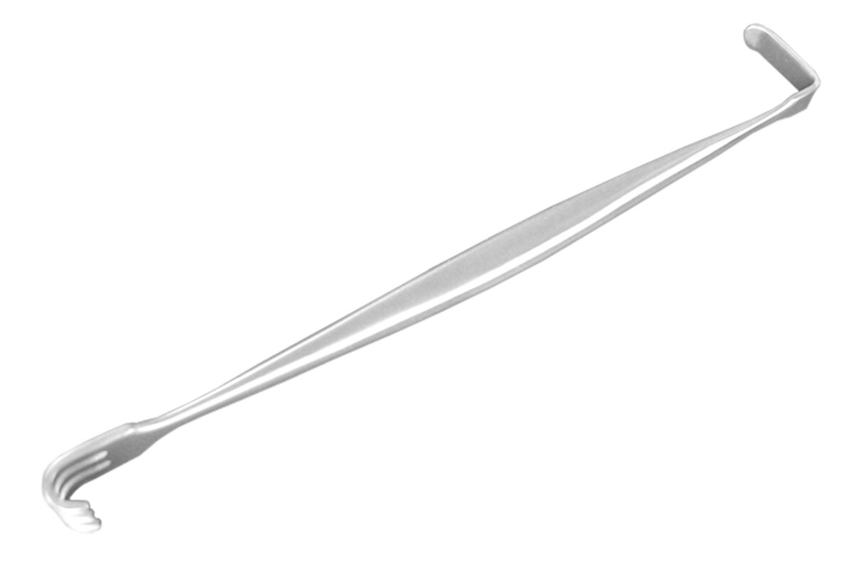 Wondhaak Senn Miller - 3-tands stomp, 17 cm