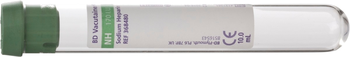 Vacutainer® buis groen - 368480 - per 100 stuks