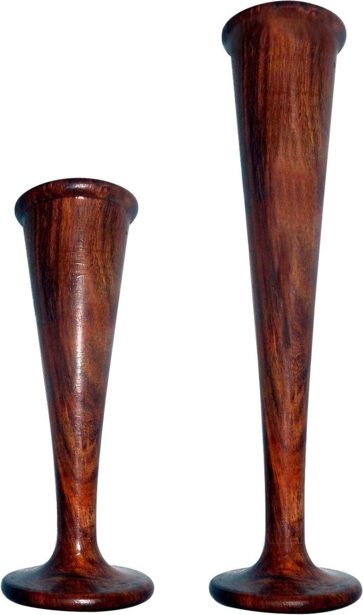 Stethoscoop Pinard - 25 cm hout (donker)