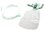Non-rebreathing zuurstofmasker met slang + reservoir - volwassene, per stuk
