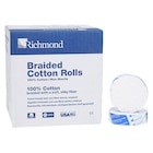 Braided Cotton Roll 0.75 in Non Sterile 1400/Bx
