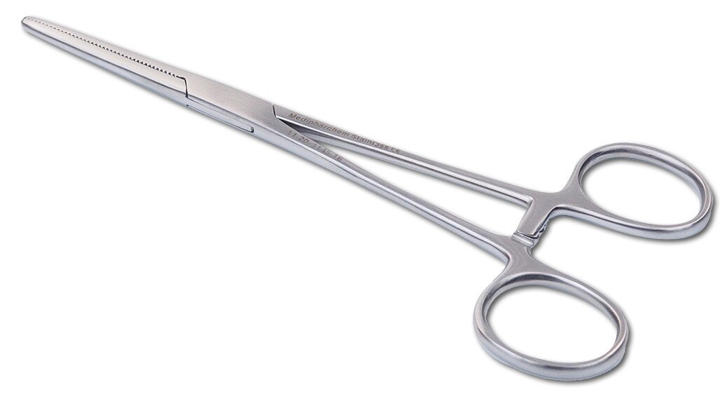 Arterieklem Pean, recht - Basic 16 cm