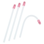 Comfort Plus Saliva Ejectors White / Pink Tip Bubblegum 100/Bg