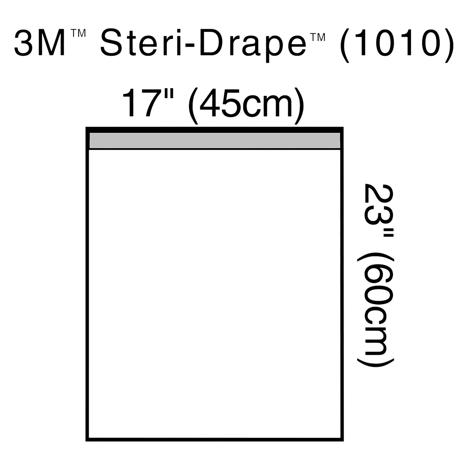 Steri-Drape 23x17" Sterile Utility Drape Non-Fenestrated