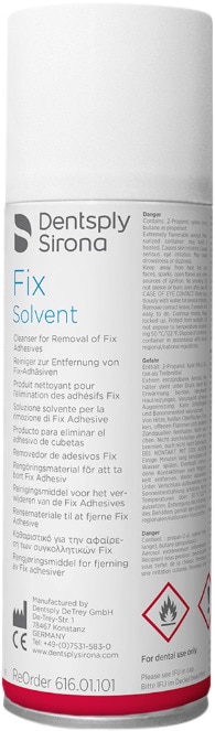 Fix solvent spray - Spuitbus, 215 ml = 109 g