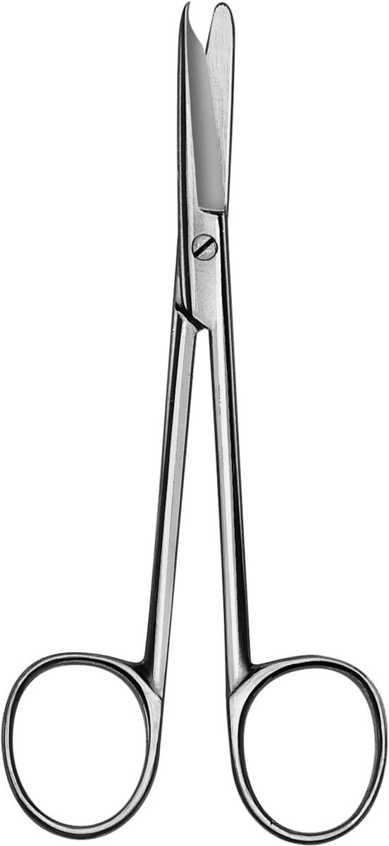 Schaar hechtdraad recht - Lengte 12 cm, 866