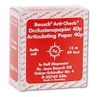 Articulatiepapier micro-dun rol in dispenserbox - Rood, 16 mm x 15 m, BK 14