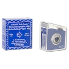 Articulatiepapier micro-dun rol in dispenserbox - Blauw, 22 mm x 10 m, BK 15